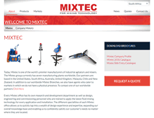 Tablet Screenshot of mixtec.com